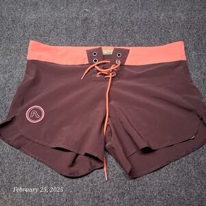 Flylow Fly Low Womens Shorts Size 28 Brown Lightweight Outdoor Hiking